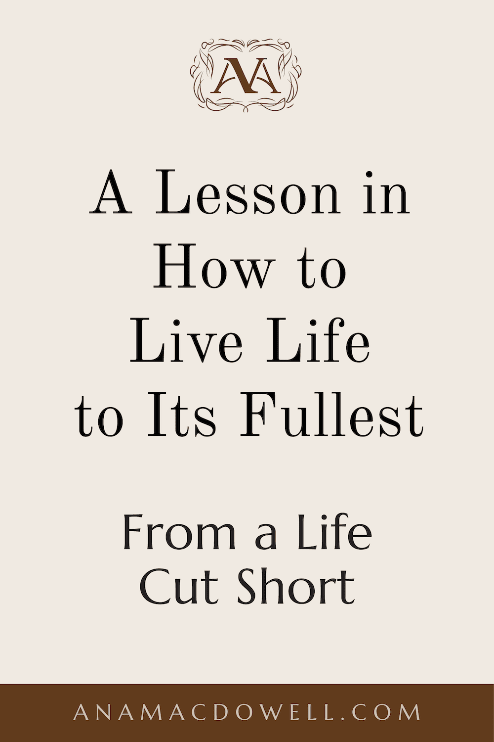 What does it really mean to live life to its fullest? In this heartfelt reflection inspired by Ana Flávia, we explore the importance of time, purpose, and choosing meaning over busyness. Learn how embracing presence, aligning with your values, and making intentional choices can transform your days into a life of fulfillment. #LiveLifeToItsFullest #MindsetMatters #LifePurpose #MeaningfulLiving #PersonalGrowth