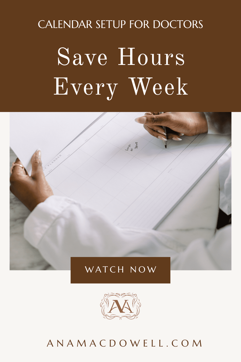 Overwhelmed by a packed schedule? Learn the best calendar setup for doctors to stay organized, save hours every week, and finally feel in control of your time. #Calendar #DoctorLife #PhysicianWellness #ProductivityTips #WorkLifeBalance