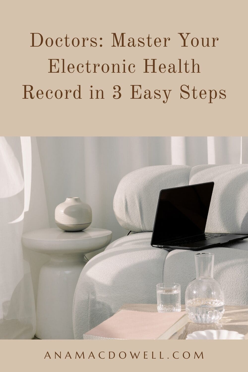 Spending too much time in your charts? Learn 3 simple electronic health record secrets to chart faster, save hours every week, and cut down on after-hours work. #ElectronicHealthRecord #DoctorLife #PhysicianWellness #ProductivityTips #WorkLifeBalance