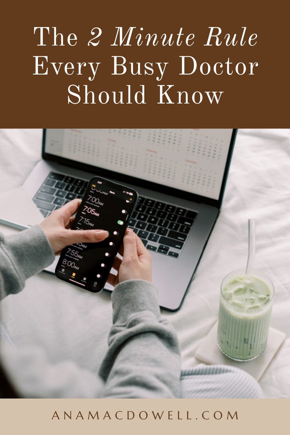 Always putting off small tasks? Discover how the 2 minute rule helps doctors beat procrastination, get more done fast, and free up mental space for what matters. #2MinuteRule #DoctorLife #PhysicianWellness #WorkLifeBalance #ProductivityTips