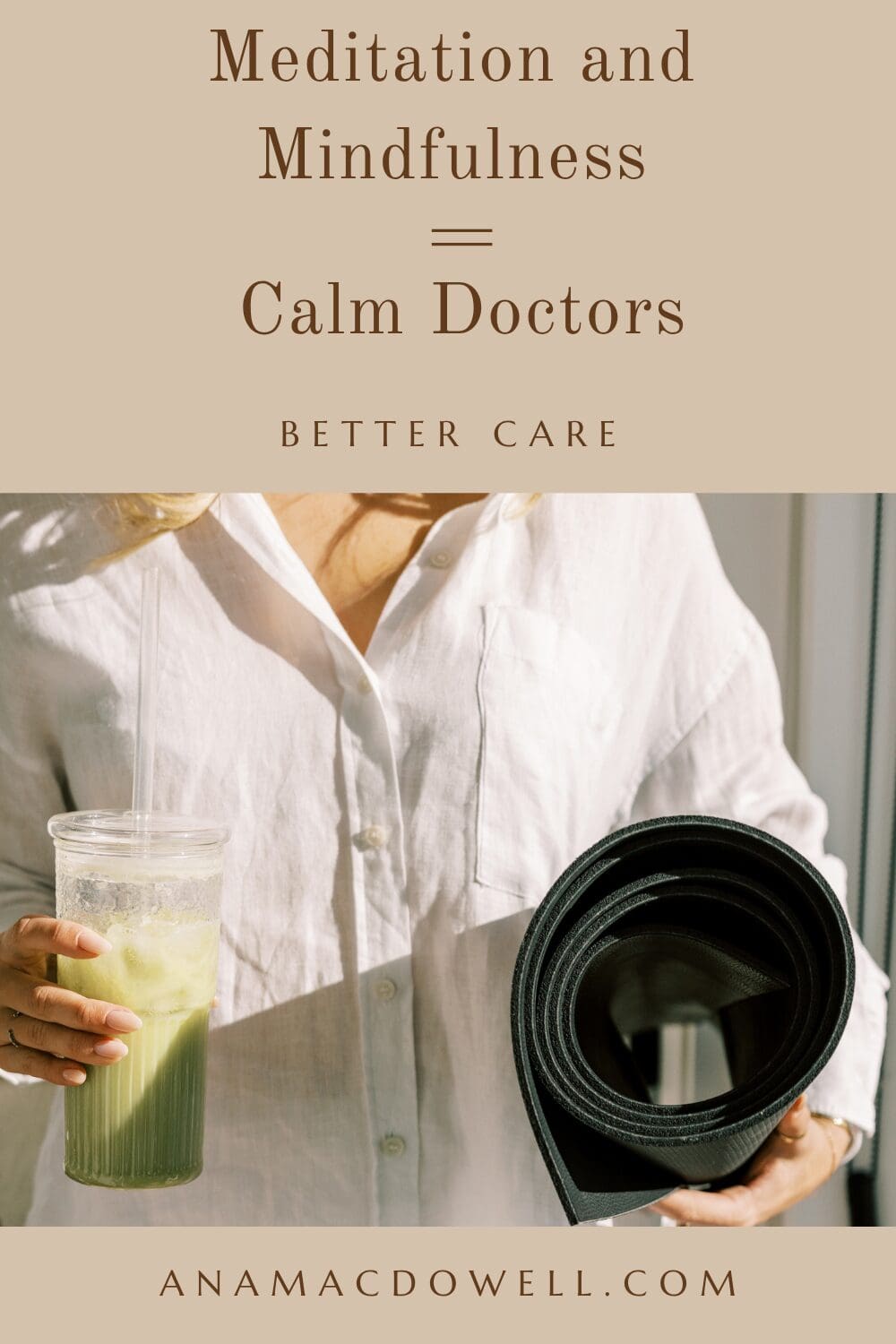 Stressed and running on empty? Learn 3 simple meditation and mindfulness practices for doctors to calm your mind, recharge quickly, and stress less fast. #MeditationAndMindfulness #DoctorLife #PhysicianWellness #WorkLifeBalance #ProductivityTips
