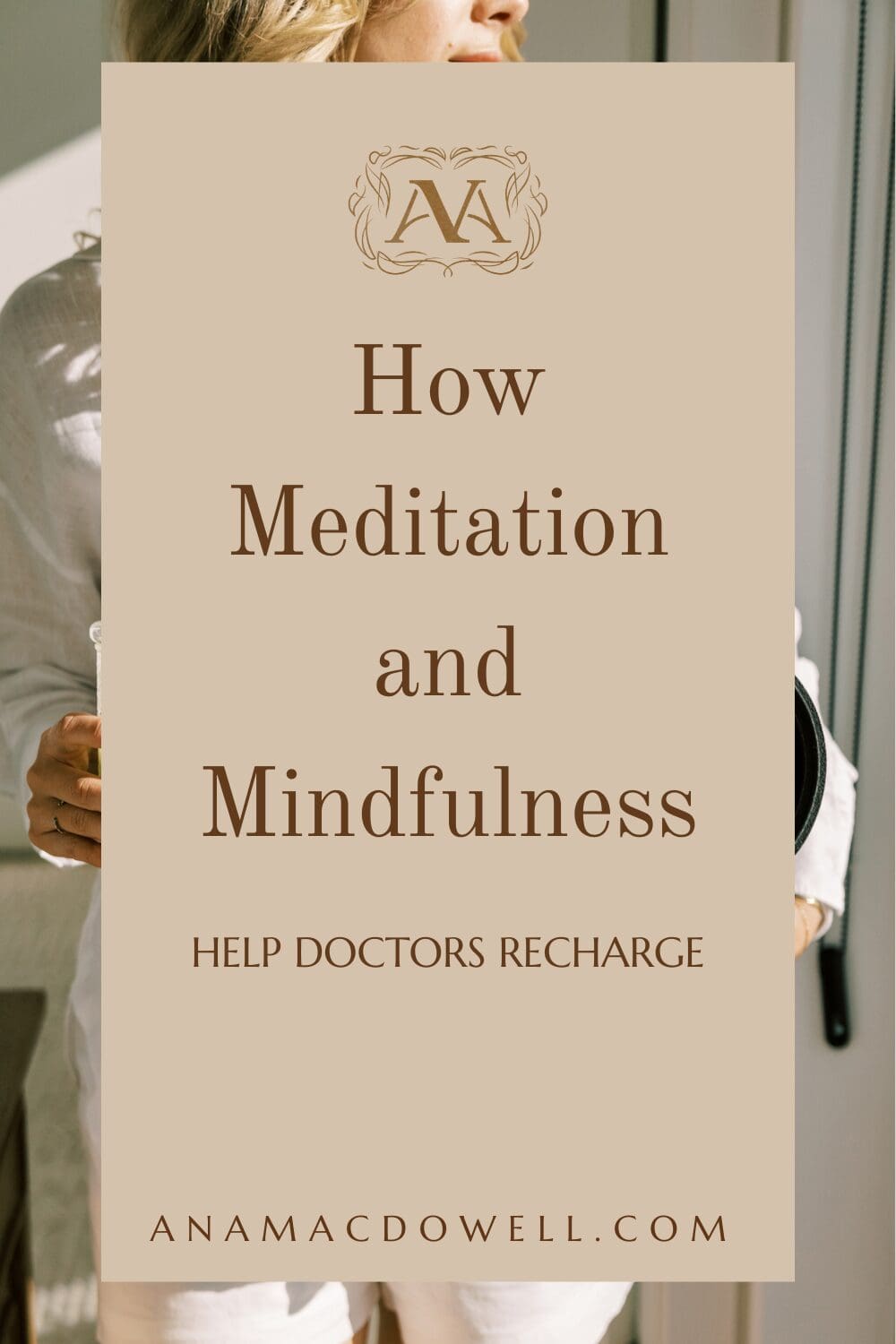 Stressed and running on empty? Learn 3 simple meditation and mindfulness practices for doctors to calm your mind, recharge quickly, and stress less fast. #MeditationAndMindfulness #DoctorLife #PhysicianWellness #WorkLifeBalance #ProductivityTips