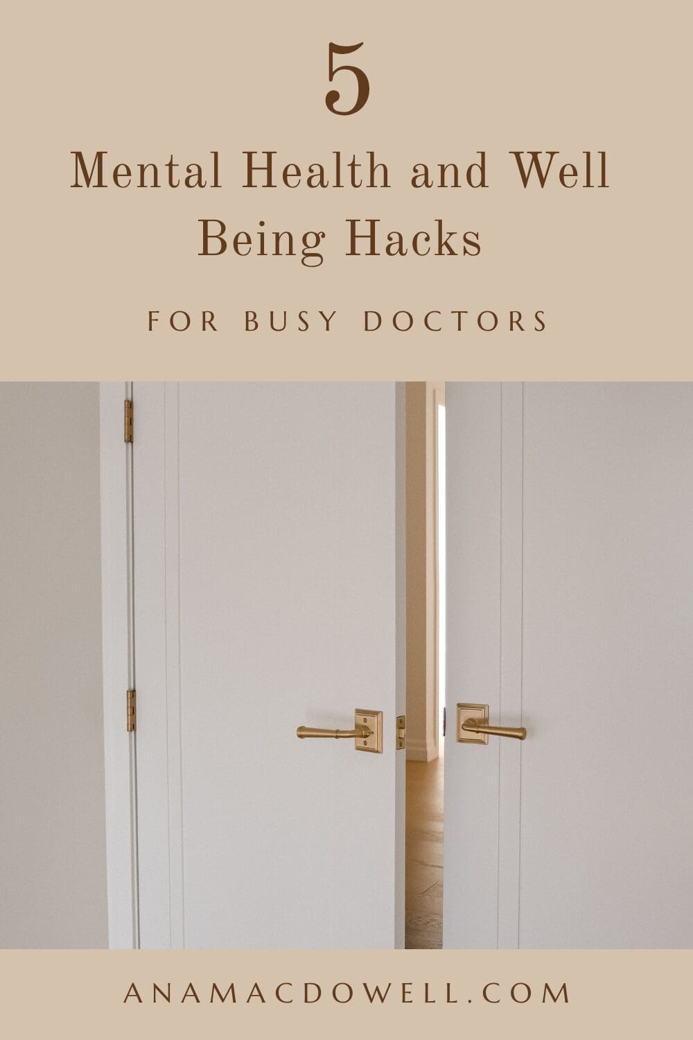 Feeling overwhelmed and exhausted? Discover 5 simple mental health and well being strategies for doctors to feel better fast, reduce stress, and find balance. #MentalHealthAndWellBeing #DoctorLife #PhysicianWellness #WorkLifeBalance #ProductivityTips