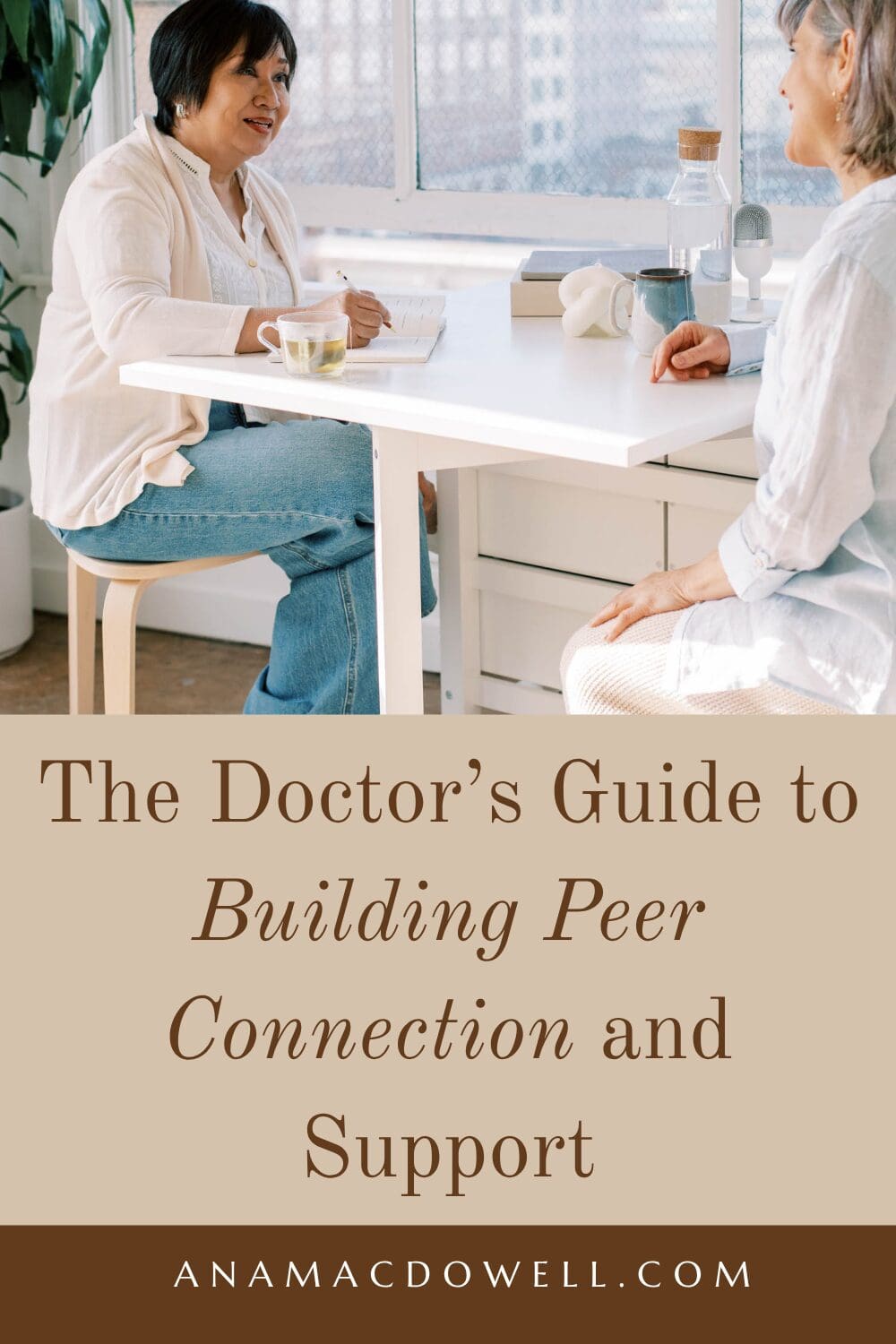 Discover why peer connection is essential for physician well-being. Learn how meaningful support from colleagues reduces burnout, strengthens resilience, and makes medicine more sustainable for women in healthcare. #PeerConnection #PhysicianWellBeing #DoctorBurnout #WomenInMedicine #MedicalCommunity #PhysicianSupport #TheResilientMD