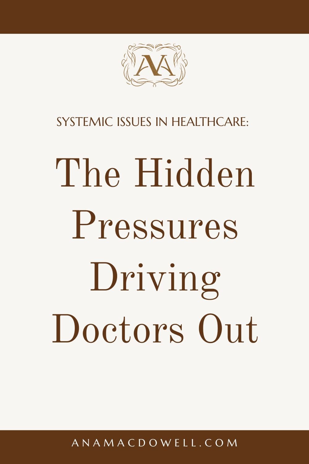 Systemic Issues are pushing physicians out of medicine. Learn what’s broken—and discover practical tools to reduce burnout, rebuild resilience, and create a sustainable path forward in healthcare. #SystemicIssues #PhysicianBurnout #HealthcareCrisis #DoctorsLeavingMedicine #MedicalCareer #PhysicianWellbeing #TheResilientMD